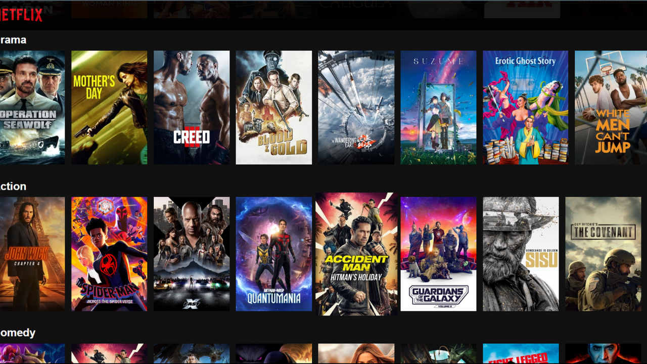 Netflix UI Clone (Front-End)